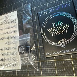 Tarot Card Deck + Stamp Set